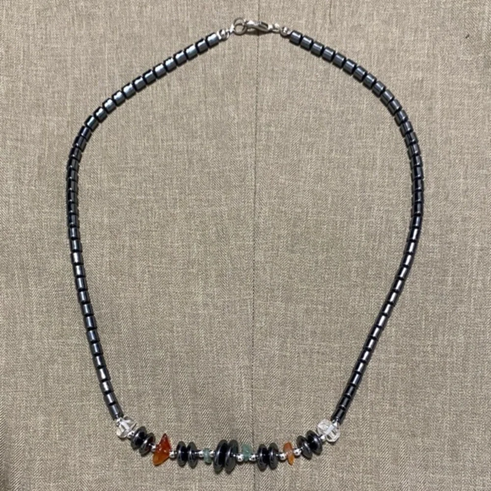 Vintage hematite Necklace